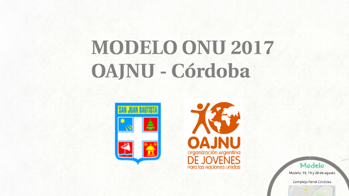 MODELO ONU 2017 By Ana Martí