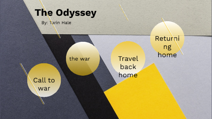 The odyssey by tarin hale on Prezi