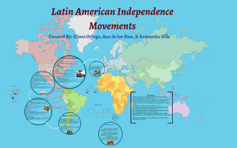 during the independence movements of many latin american countries