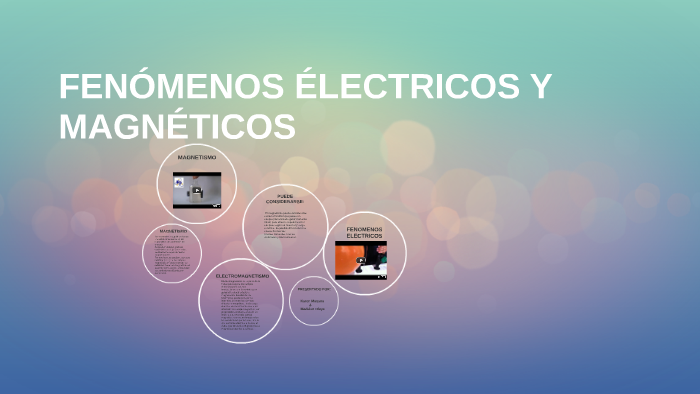 FENOMENOS ELECTRICOS Y MAGNETICOS by Karen Sierra on Prezi