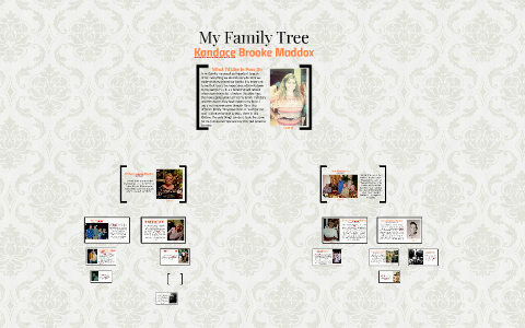 My Family  Tree  by Kandace Maddox