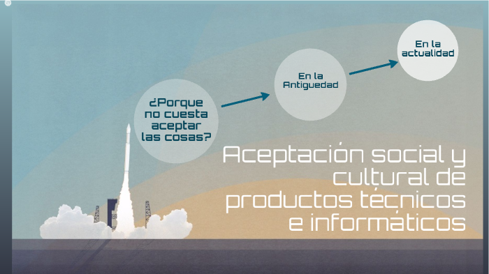 La Aceptacion Social y Cultural de productos Técnicos e informáticos by