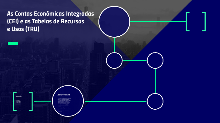 As Contas Econômicas Integradas (CEI) e as Tabelas de Recursos e Usos ...