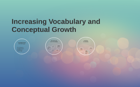 Increasing Vocabulary and Conceptual Growth by Daisy Liu on Prezi