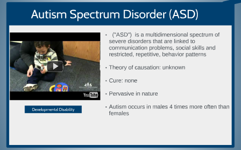 Developmental Disorders: Autism, Trauma-informed Care by Alexandra ...