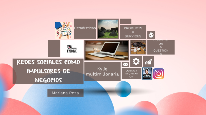 Redes sociales y negocios by Mariana Reza on Prezi