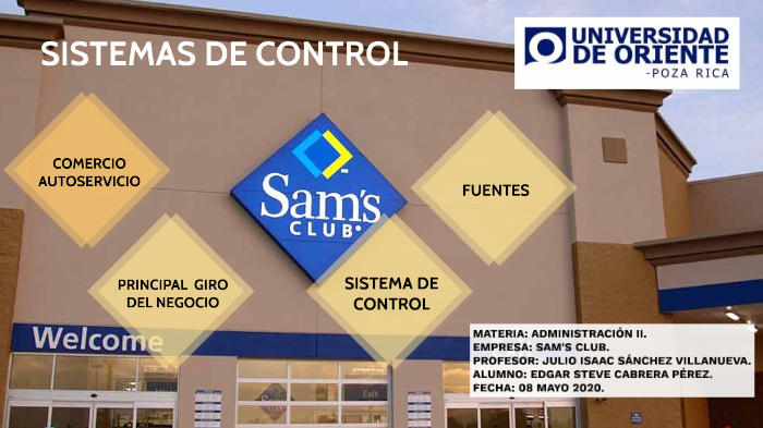 Sistemas de Control - Sam's Club by edgar cabrera on Prezi