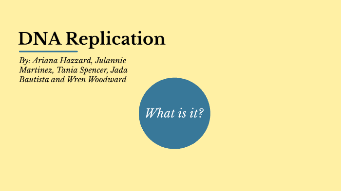 dna replication by ARIANA HAZZARD on Prezi