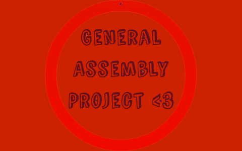 General Assembly Project