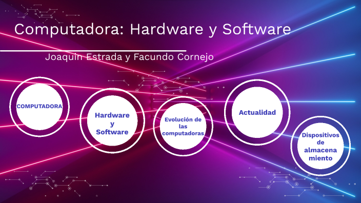 Computadora: Hardware y Software by facundo cornejo on Prezi