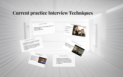 Present Interview Techniques by katie sprowell on Prezi