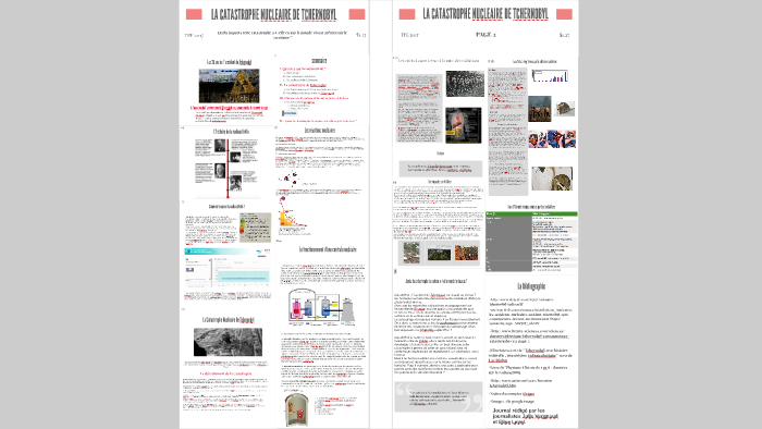 La Catastrophe Nucleaire De Tchernobyl By Elise Level On Prezi