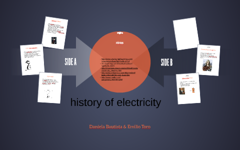 histoty of electricity by Emilio Toro on Prezi