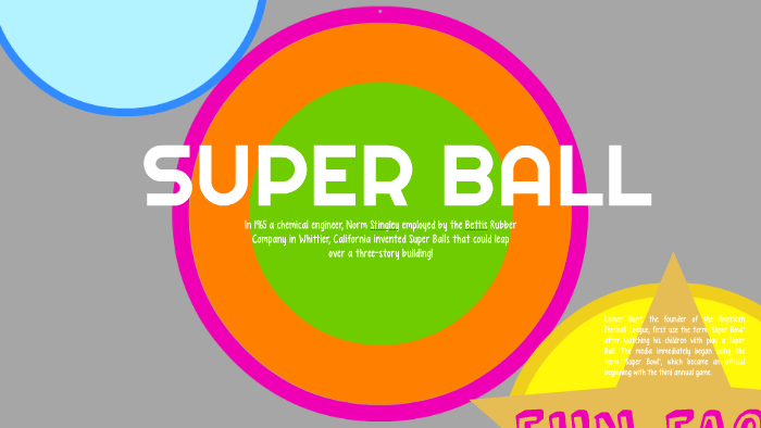 rubber super ball