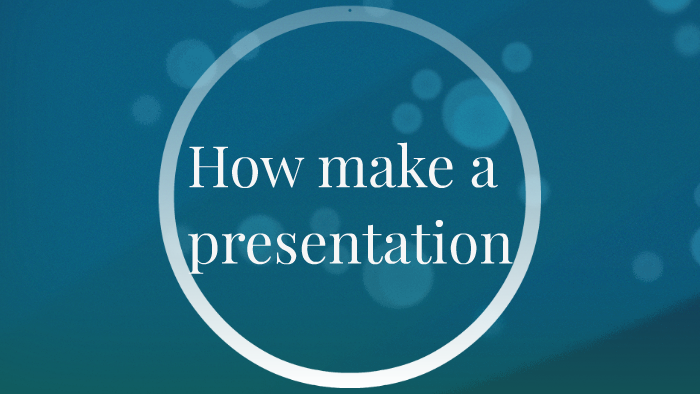 How make a presentation by Beatriz Lucero Cuenca López on Prezi