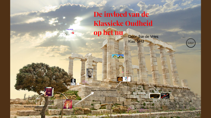 De invloed van de Klassieke Oudheid op het nu by E.C.M. de Vries on Prezi