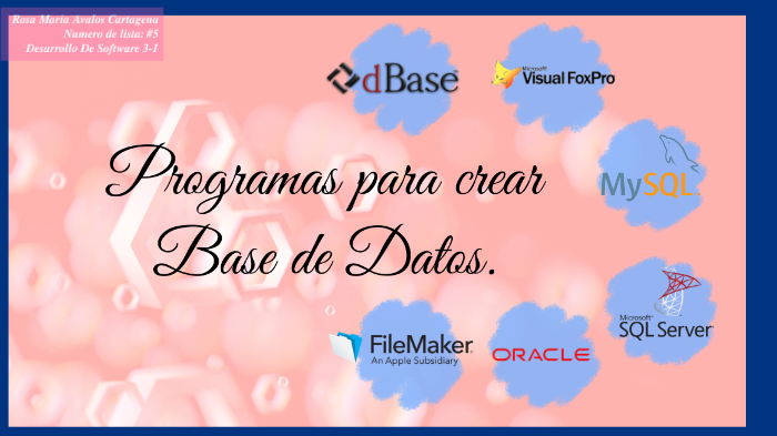 BASE DE DATOS by Rosy Avalos on Prezi