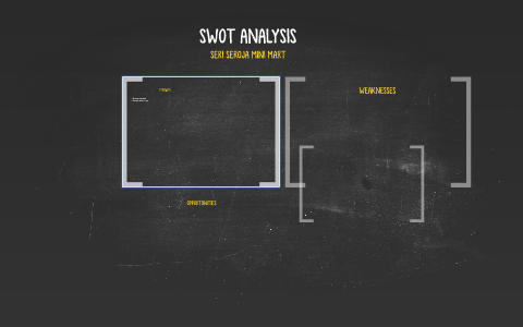 SWOT ANALYSIS by Izzat Izhaz on Prezi
