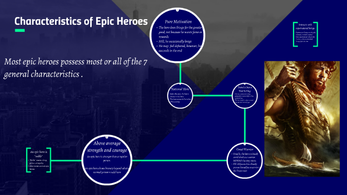 Characteristics Of Epic Heroes By Christina Magee On Prezi