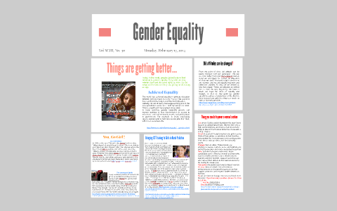 Gender Equality by Emma Shen on Prezi