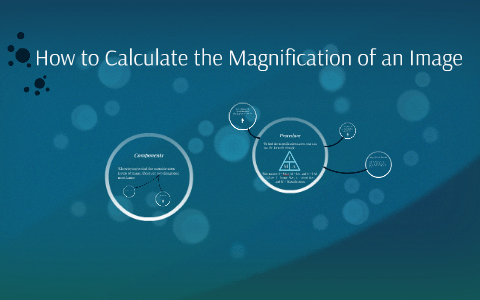 How to Calculate the Magnification of an Image by Sahil Patel