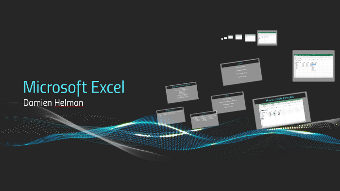 Microsoft Excel by Damien Helman on Prezi