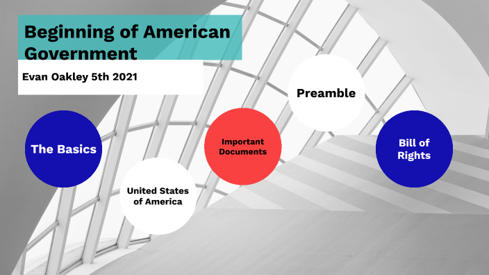 Beginings of American Government by Evan Oakley