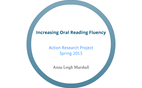 action research paper reading fluency