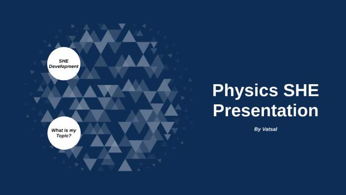 Physics. She Example Physics SHE Presentation by Vatsal Bhutak on Prezi