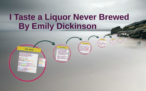 I Taste A Liquor Never Brewed Analysis