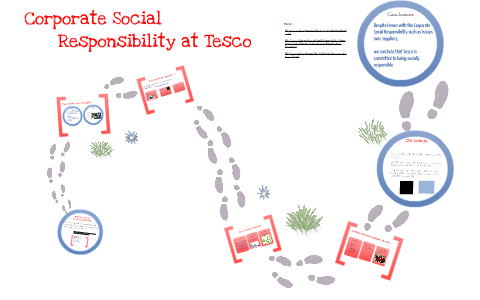 tesco responsibility corporate social