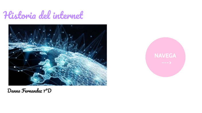 Historia del internet by Danna Fernandez on Prezi