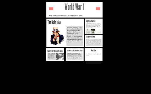 World War I! by no no on Prezi