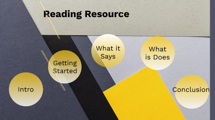 Reading Resource by Ashley Hill on Prezi