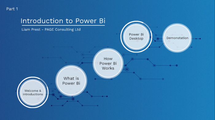 Introduction to Power Bi pt 1 by Liam Prest on Prezi