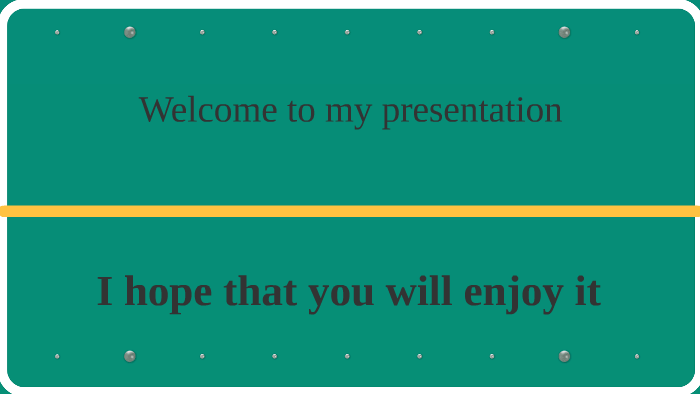 Welcome to my presentation by Priscilla Israel on Prezi
