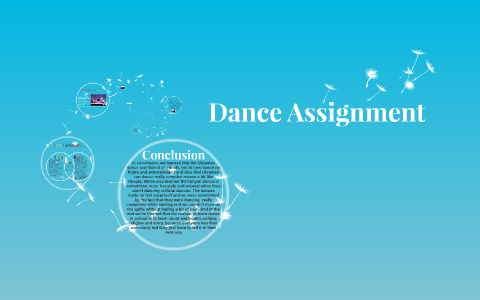 written assignment for dance class
