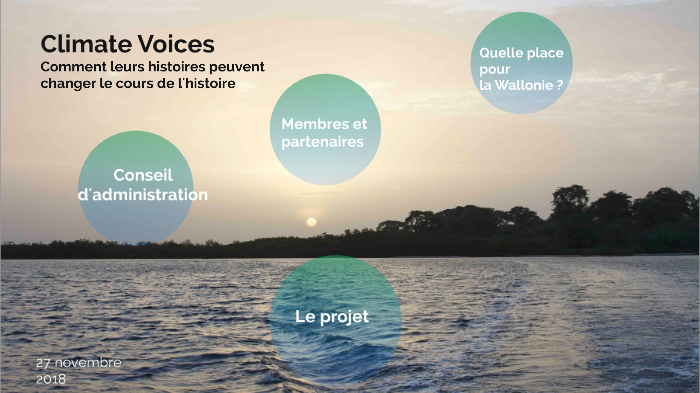 Climate Voices By Nathalie Guilmin On Prezi