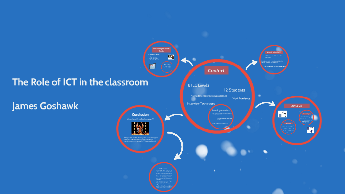 The Role of ICT in the classroom by James Goshawk on Prezi