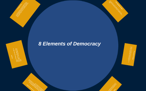 8 Elements of Democracy by Kyle Brock
