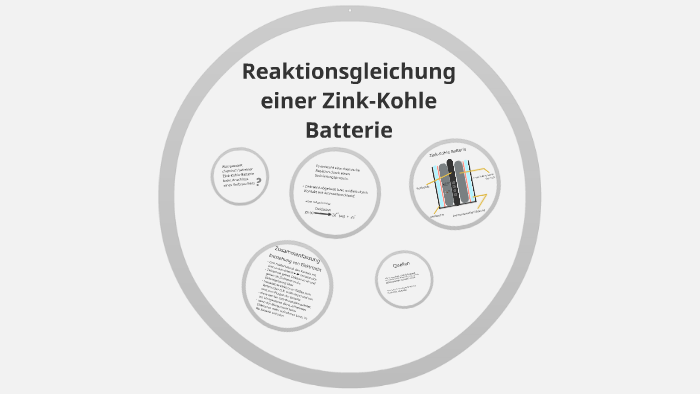 Reaktionsgleichung einer Zink-Kohle Batterie by Firdevs Erdal on Prezi