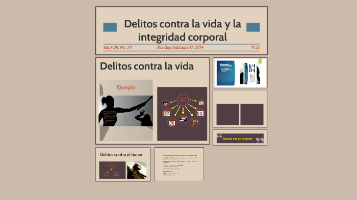 Delitos contra la vida y la integridad corporal by Jaz Houses on Prezi