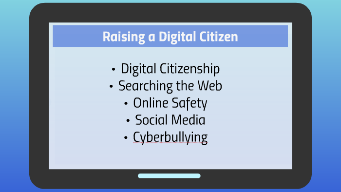 essay about being a digital citizen