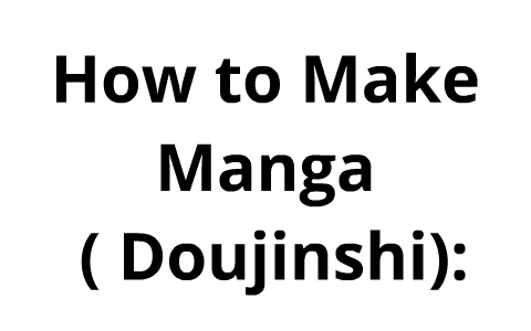 How To Make A Manga Script How To Write A Manga Script