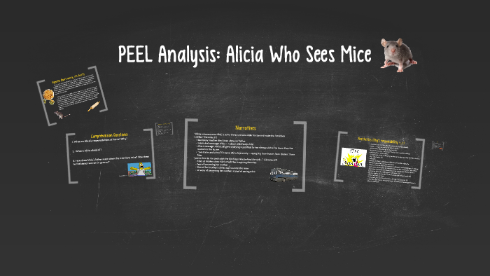 PEEL Analysis: Alicia Who Sees Mice by Yukki Qiu on Prezi