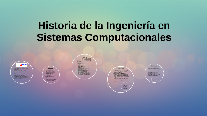 Historia De La Ingenieria En Sistemas Computacionales By Betzabe