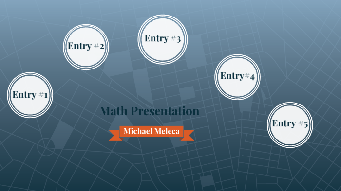 Math presentation by Michael Meleca on Prezi