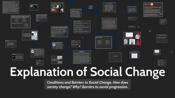 explain the concept of social change