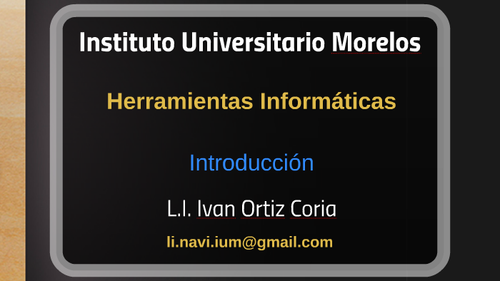 Herramientas Informáticas by on Prezi