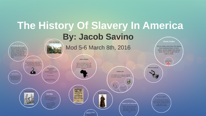 The History Of Slavery In America by Jacob S on Prezi